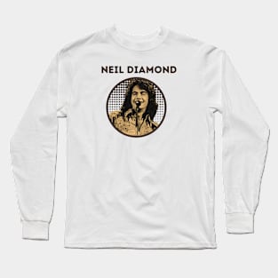 neil diamond || dark blue Long Sleeve T-Shirt